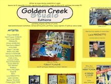 Tablet Screenshot of goldencreekstudio.com